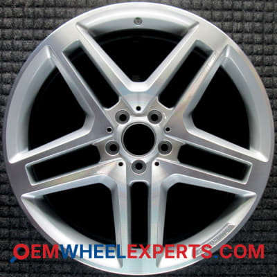 OEM Wheel Rim 2044016602 B66031470 - 2011-2015 Mercedes-Benz 20x8.5 Interchange 85155 Machined w/ Silver Pockets