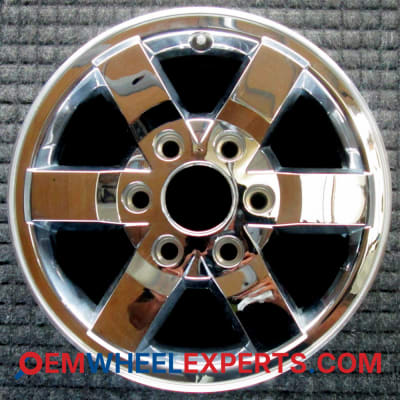 OEM Wheel Rim 9598795 19180931 - 2008-2012 Chevrolet, GMC 16x6.5 Interchange 5364 Chrome