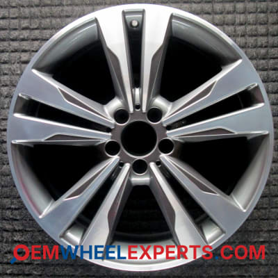 OEM Wheel Rim 22240113027X21 2224011302 - 2014-2021 Mercedes-Benz Front 19x8.5 Interchange 85349 Machined w/ Charcoal Pockets