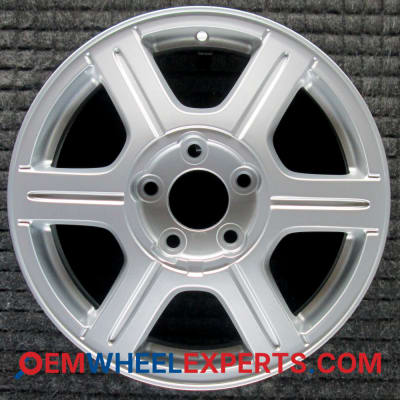 OEM Wheel Rim 09593740 09595523 - 2002-2004 Oldsmobile 16x6.5 Interchange 6053 All Silver