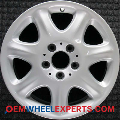 OEM Wheel Rim 2204000102 2204010102 - 1999-2005 Mercedes-Benz 16x7.5 Interchange 65204 All Silver
