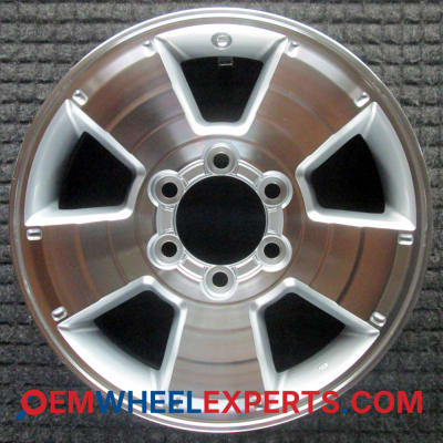 OEM Wheel Rim 4261135281 4261135270 - 2003-2009 Toyota 17x7.5 Interchange 69429 Replica Machined w/ Silver Pockets