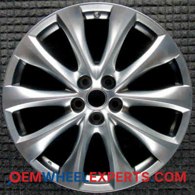 OEM Wheel Rim 9965067500 - 2014-2015 Mazda 20x7.5 Interchange 64963 Hyper Silver