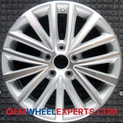 OEM Wheel Rim 5C0601025AH8Z8 - 2011-2016 Volkswagen 17x7 Interchange 69910 Machined w/Silver Pockets