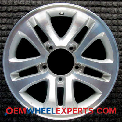 OEM Wheel Rim 432005489127S - 2004-2006 Suzuki 16x7 Interchange 60132 Machined w/ Silver Pockets