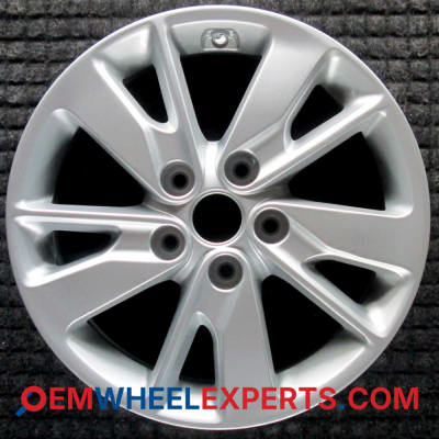 OEM Wheel Rim 52910D5110 52910D4130 - 2016-2018 Kia 16x6.5 Interchange 74729 All Silver
