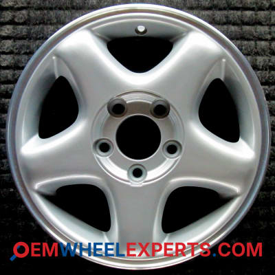 OEM Wheel Rim GS14MD1 - 1993-1995 Dodge, Plymouth 15x6 Interchange 2021 Machined Lip w/ Silver Spokes