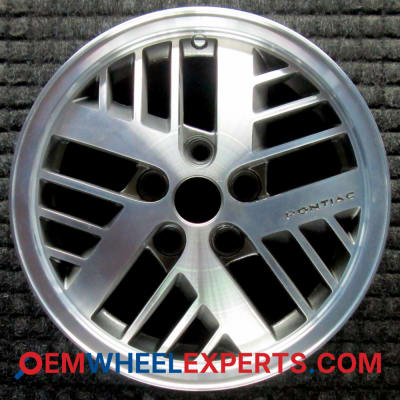 OEM Wheel Rim 10030813 10104452 - 1984-1988 Pontiac 14x6 Interchange 1370 Machined w/ Charcoal Pockets