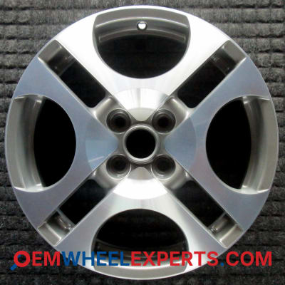 OEM Wheel Rim 09595599 - 2003-2005 Saturn 16x6 Interchange 7030 Machined w/ Charcoal Pockets
