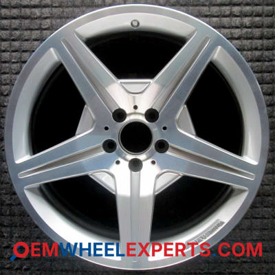 OEM Wheel Rim 2304015302 A2304015302 - 2009-2013 Mercedes-Benz Rear 19x9.5 Interchange 85079 Machined w/ Silver Pockets