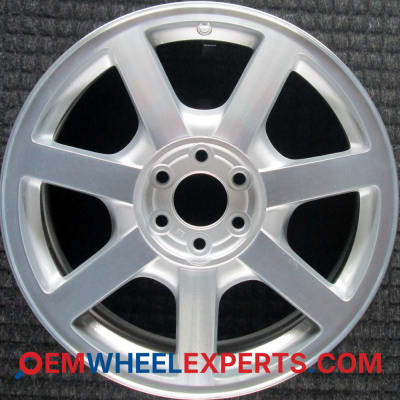 OEM Wheel Rim 09596274 - 2003-2005 Cadillac 18x8 Interchange 4581 Machined w/ Silver Pockets