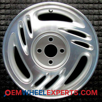 OEM Wheel Rim 21013039 21011860 - 1997-1999 Saturn 15x6 Interchange 7009 Machined w/ Silver Pockets
