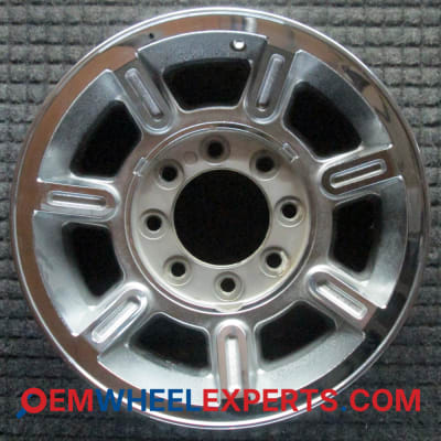 OEM Wheel Rim 9596883 9598883 - 2002-2009 Hummer 17x8.5 Interchange 6300 Chrome