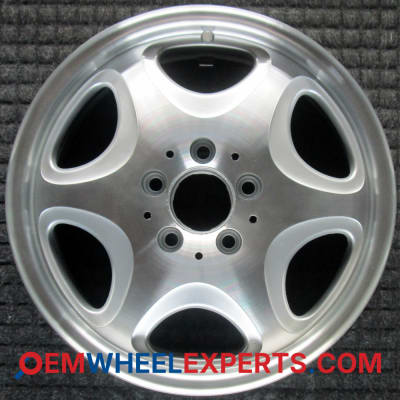 OEM Wheel Rim 66470523 1404011402 - 1996-2000 Mercedes-Benz 16x7.5 Interchange 65191 Machined w/ Silver Pockets