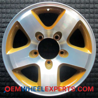 OEM Wheel Rim 4320056891Z8K - 1999-2003 Suzuki 16x7 Interchange 72660 Machined w/ Gold Pockets