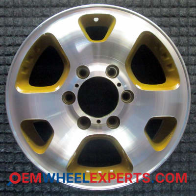 OEM Wheel Rim 8971489181 - 1998-2000 Isuzu Amigo 16x7 Interchange 64225 Machined w/ Gold Pockets