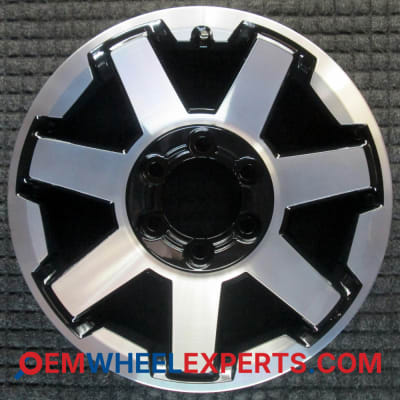 OEM Wheel Rim 4261135601 4261135580 - 2014-2024 Toyota 17x7.5 Interchange 75154 Machined w/ Black Pockets