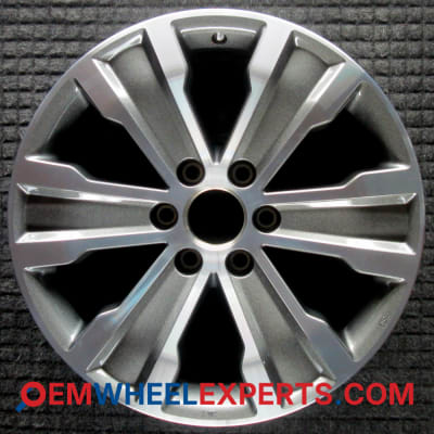 OEM Wheel Rim 40300EZ11D DOC005ZW3A - 2014-2024 Nissan 20x8 Interchange 62705 Machined w/ Charcoal Pockets