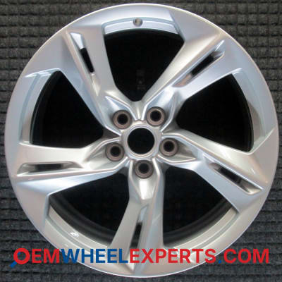 OEM Wheel Rim 23415317 - 2019-2024 Chevrolet Rear 20x9.5 Interchange 5878 All Silver