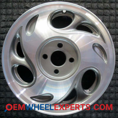 OEM Wheel Rim 21013189 21011499 - 1995-2001 Saturn 15x6 Interchange 7007 Machined w/ Charcoal Pockets