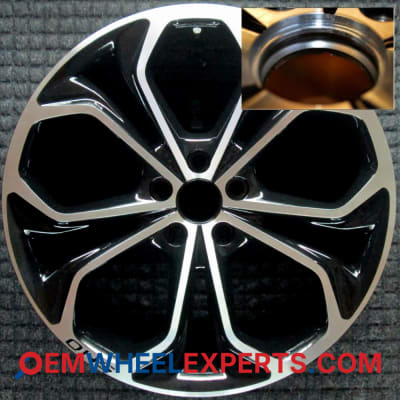 OEM Wheel Rim DG1Z1007L DG1Z1007G - 2013-2019 Ford 20x8 Interchange 3926 w/ 63.5MM Center Cap Retention