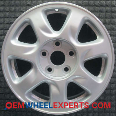 OEM Wheel Rim 4261124400 4261124390 - 1995-2000 Lexus 16x7 Interchange 74141 Machined Lip w/ Silver Spokes