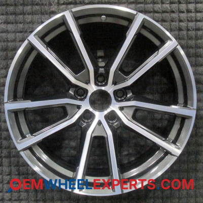 OEM Wheel Rim 36116883522 - 2018-2025 BMW 18x7.5 Interchange 86487 Machined w/ Charcoal Pockets
