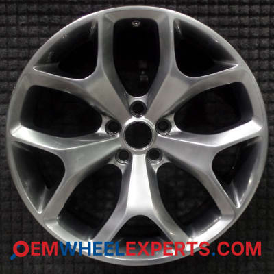 OEM Wheel Rim 1ZV91JXYAB 5LC46JXYAA - 2009-2023 Chrysler, Dodge 20x8 Interchange 2523 Hyper Silver