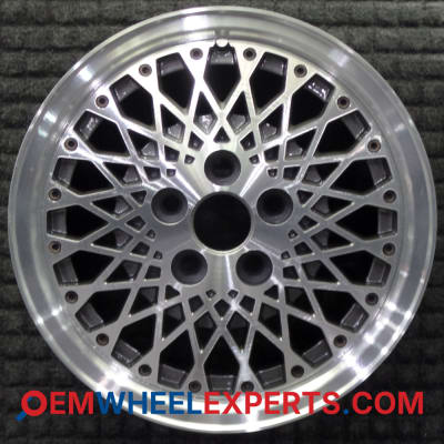 OEM Wheel Rim 22548178 - 1987-1991 Oldsmobile 14x6 Interchange 1549 Machined w/ Argent Pockets