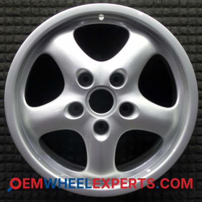 OEM Wheel Rim 9933621280061M - 1994-1995 Porsche 17x9 Interchange 67215 All Silver
