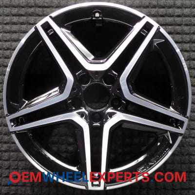 OEM Wheel Rim 11840102007X23 1184010200 - 2020-2023 Mercedes-Benz 18x8 Interchange 85835 Machined w/ Black Pockets