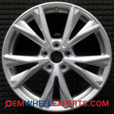 OEM Wheel Rim 83A601025AR 83A601025K - 2021-2025 Audi 18x7 Interchange 12022 All Silver