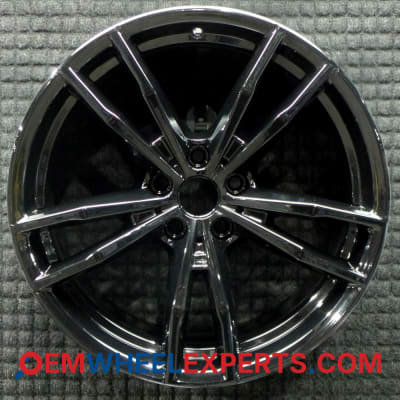 OEM Wheel Rim 36118090095 - 2018-2025 BMW Rear 19x8.5 Interchange 86498 Gloss Black