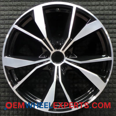 OEM Wheel Rim 5NN601025AAFZZ - 2022-2024 Volkswagen 20x8.5 Interchange 70092 Machined w/ Black Pockets