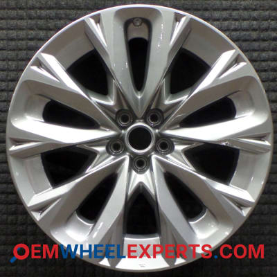 OEM Wheel Rim 9965029510 - 2024-2026 Mazda 21x9.5 Interchange 95687 Hyper Silver