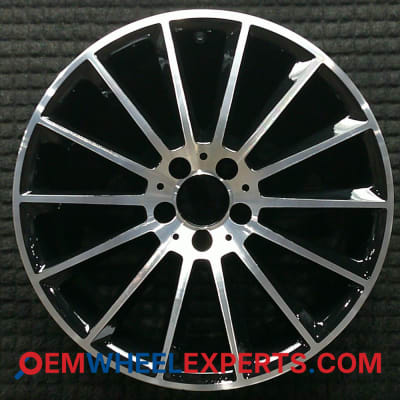 OEM Wheel Rim 11840103007X23 118401030 - 2020-2023 Mercedes-Benz 19x8.5 Interchange 85836 Machined w/ Black Pockets