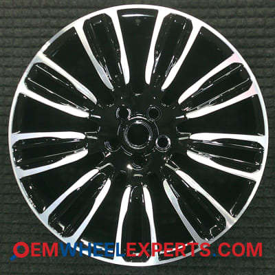 OEM Wheel Rim LR099146 - 2018-2022 Land Rover 22x9.5 Interchange 72328 Machined w/ Black Pockets
