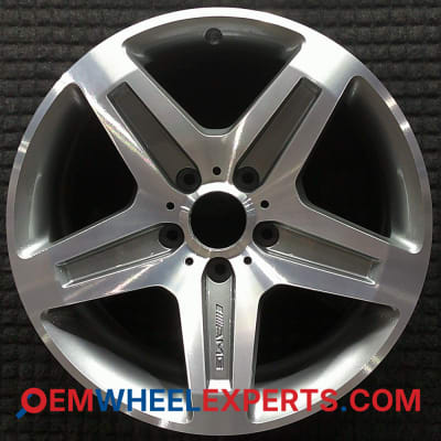 OEM Wheel Rim 46340121027X21 - 2009-2018 Mercedes-Benz 19x9.5 Interchange 85069 Machined w/ Gray Pockets