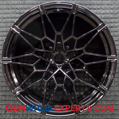 OEM Wheel Rim 36119501476 - 2022-2024 BMW Rear 21x9.5 Interchange 86615 Gloss Black