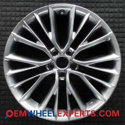 OEM Wheel Rim 42611F6060 4261178190 - 2022-2025 Lexus 20x7.5 Interchange 74411 Hyper Silver