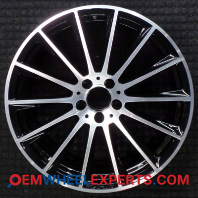 OEM Wheel Rim 22340115007X72 22340115007X21 - 2021-2024 Mercedes-Benz 20x9 Interchange 65603 Machined w/ Black Pockets