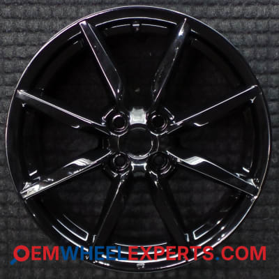OEM Wheel Rim 9965D7 - 2016-2025 Mazda 17x7 Interchange 64966 Gloss Black