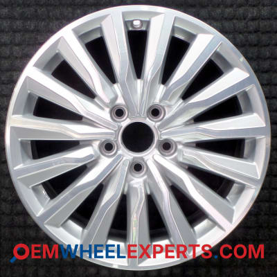 OEM Wheel Rim 8V0601025CB - 2016-2017 Audi 17x7.5 Interchange 97998 Machined w/ Silver Pockets