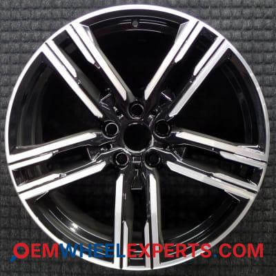 OEM Wheel Rim 36118090020 - 2018-2024 BMW Rear 19x9 Interchange 86417 Machined w/ Dark Charcoal Pockets