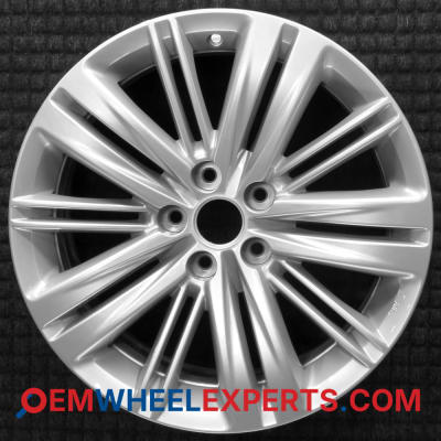 OEM Wheel Rim 4250G125 - 2022-2025 Mitsubishi 18x7.5 Interchange 65865 All Silver