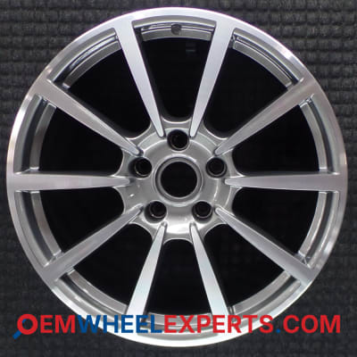 OEM Wheel Rim 99136276104OC6 - 2017-2019 PORSCHE Rear 20x11.5 Interchange 67540 Machined w/ Charcoal Pockets