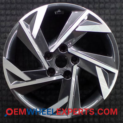 OEM Wheel Rim 52910AACN0 - 2024-2026 Hyundai 17x7 Interchange 71067 Machined w/ Charcoal Pockets