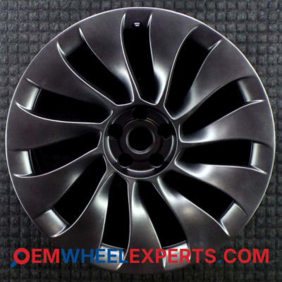 OEM Wheel Rim 104426700A - 2021-2023 Tesla 20x9 Interchange 95135 Dark Charcoal