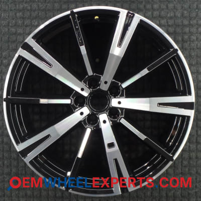 OEM Wheel Rim 36115A324E6 - 2024-2025 BMW Front 20x8.5 Interchange 86994 Machined w/ Black Pockets