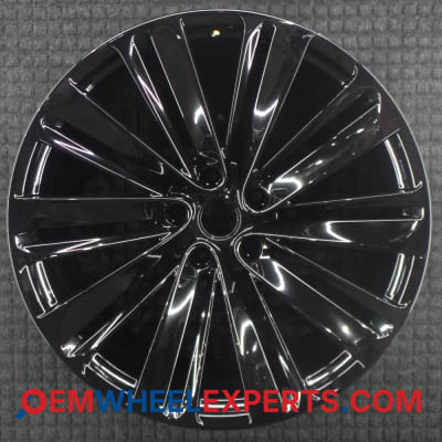 OEM Wheel Rim 3SA601025AT 3SA601025BA - 2022-2023 Bentley Rear 22x11 Interchange 95414 Gloss Black